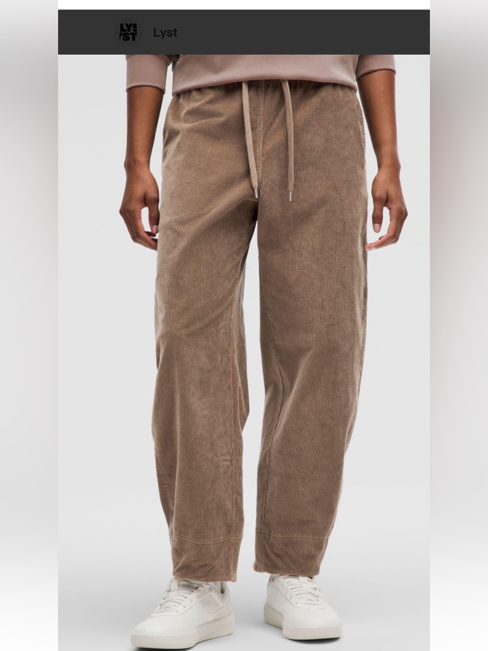 lululemon athletica Corduroy Relaxed Pull-On Pant - Mauve
